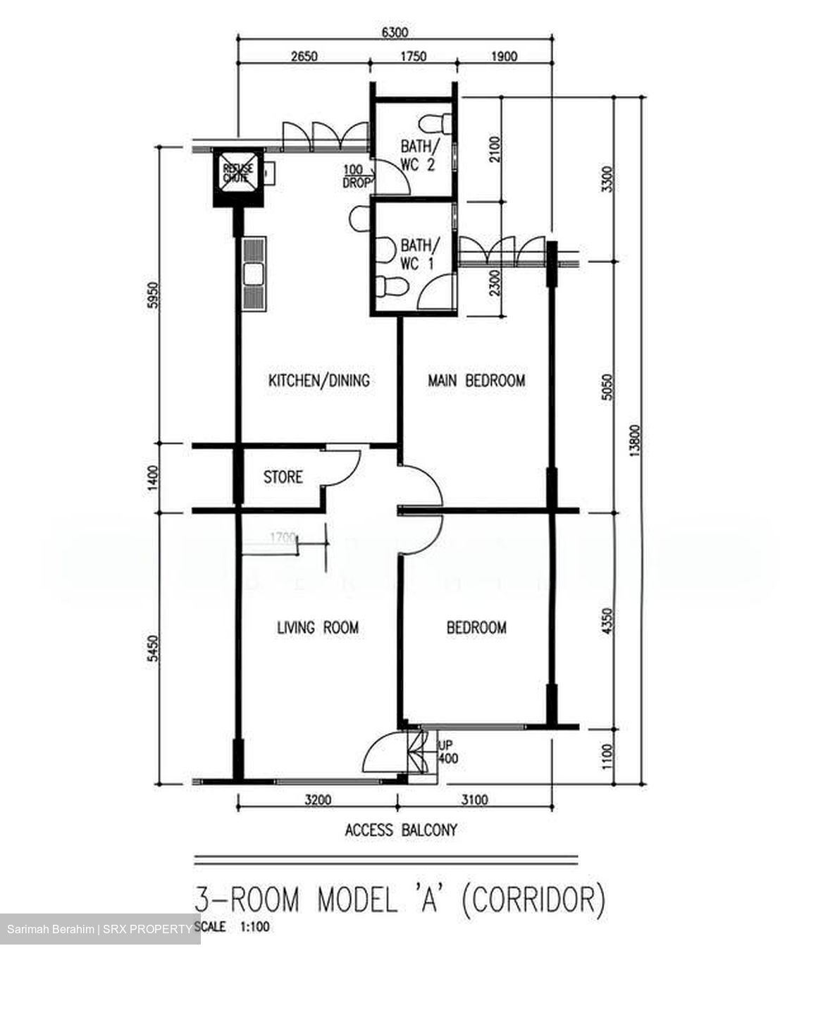 Blk 621 Yishun Ring Road (Yishun), HDB 3 Rooms #568824411